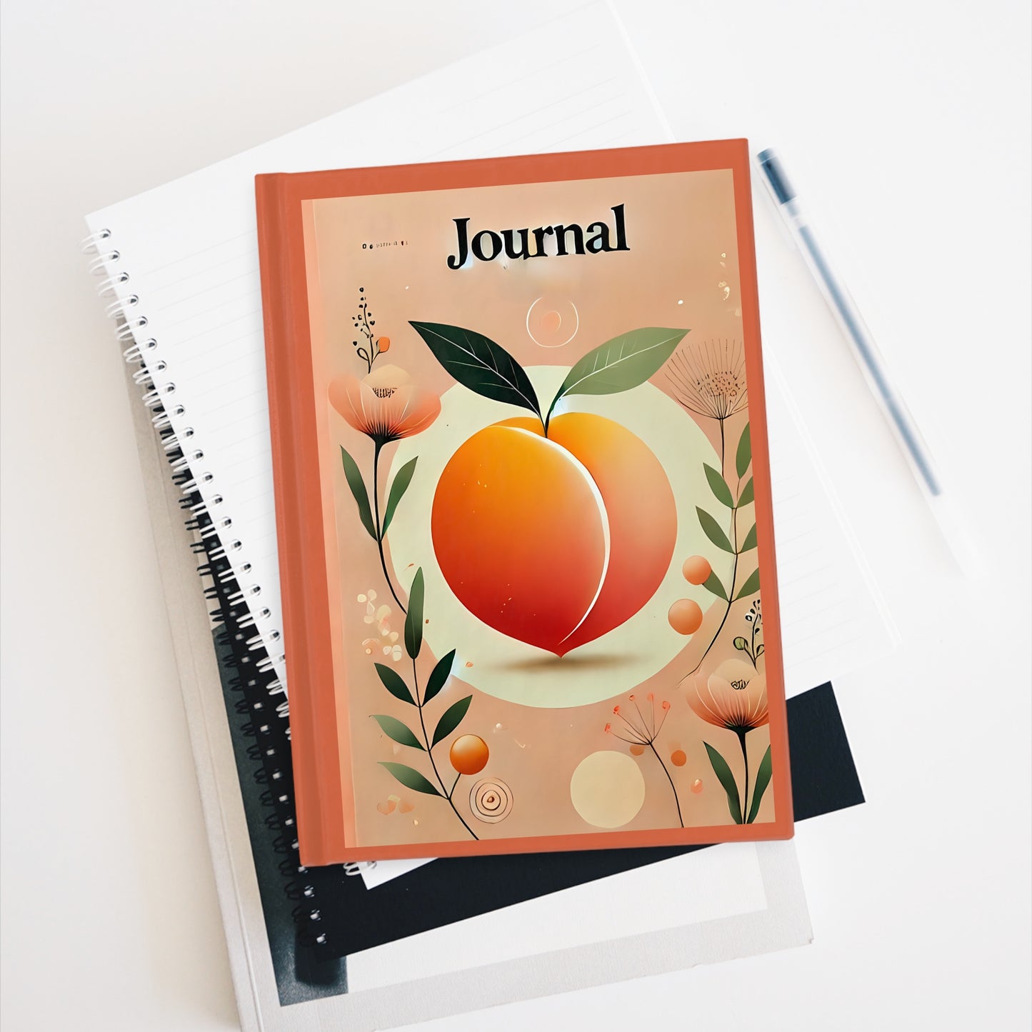 Peaches Journal - Ruled Line