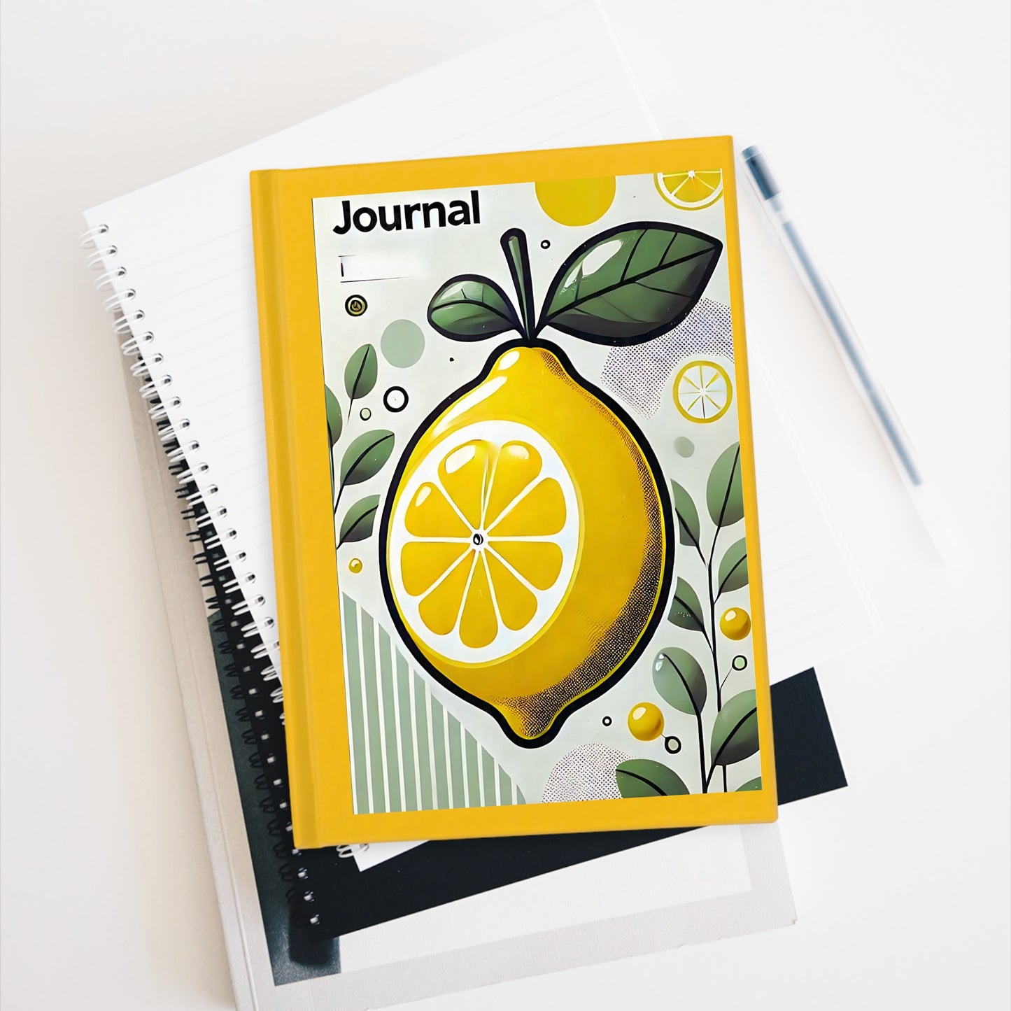 Lemon Journal - Ruled Line